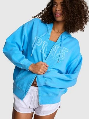 Bluza z kapturem Campus Fleece zapinana na zamek Victoria's Secret