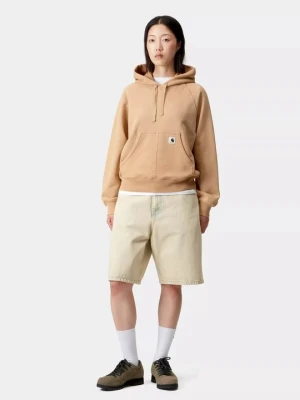 Bluza z kapturem Carhartt WIP brązowy
