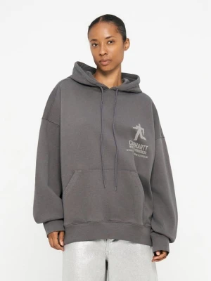 Bluza z kapturem Carhartt WIP ciemnoszary