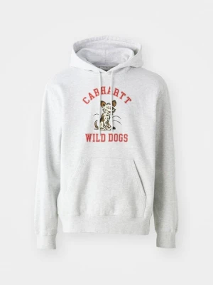 Bluza z kapturem Carhartt WIP ciemnoszary melanż