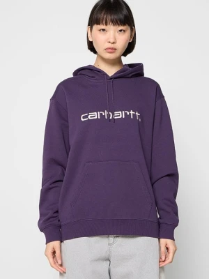 Bluza z kapturem Carhartt WIP fioletowy