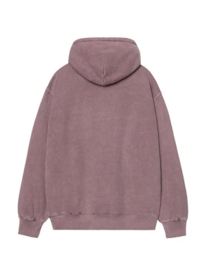 Bluza z kapturem Carhartt WIP różowy