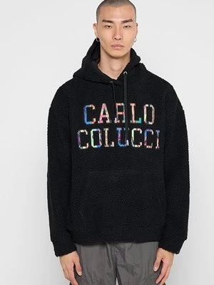 Bluza z kapturem Carlo Colucci czarny