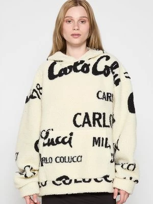 Bluza z kapturem Carlo Colucci mleczny