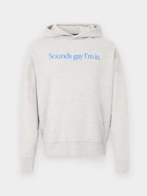 Bluza z kapturem Carne Bollente szary