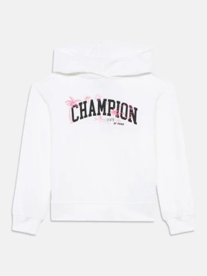 Bluza z kapturem Champion biały