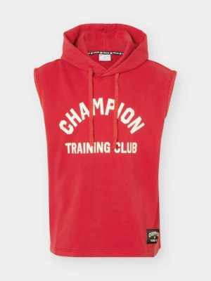 Bluza z kapturem Champion czerwony