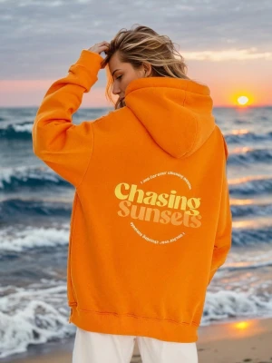 Bluza z kapturem Chasing Sunsets XS NAOKO