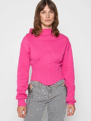 Bluza z kapturem Chiara Ferragni czerwony