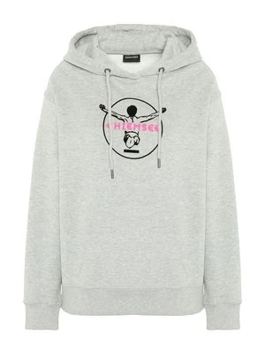 Bluza z kapturem Chiemsee jasnoszary