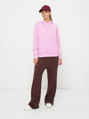 Bluza z kapturem Chiemsee ciemnofioletowy melanż