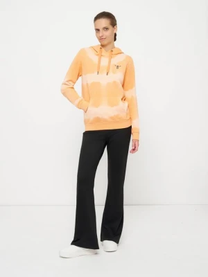 Bluza z kapturem Chiemsee pomarańczowy melanż