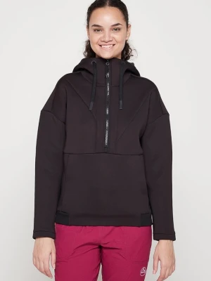 Bluza z kapturem CMP antracytowy melanż