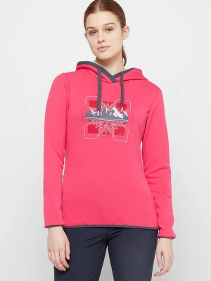 Bluza z kapturem CMP czerwony