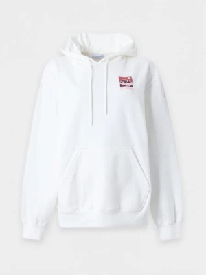 Bluza z kapturem Columbia biały