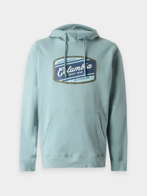 Bluza z kapturem Columbia jasnoniebieski