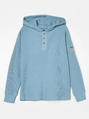Bluza z kapturem Converse niebieski