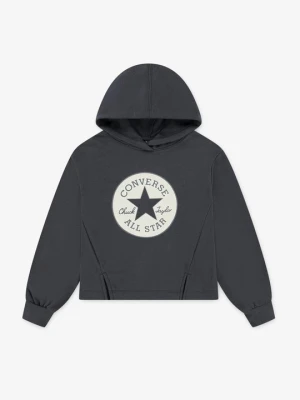 Bluza z kapturem Converse antracytowy