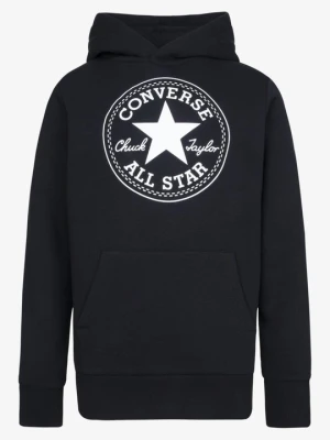 Bluza z kapturem Converse czarny