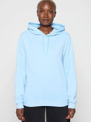 Bluza z kapturem Converse niebieski