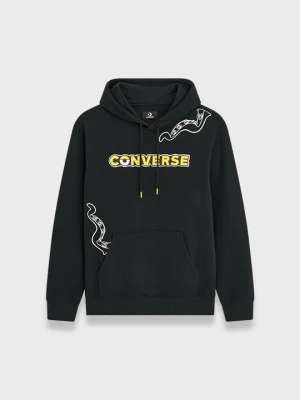 Bluza z kapturem Converse x Minions Standard Fit Zip-Up Czarny