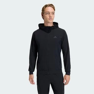 Bluza z kapturem D4T WORKOUT FULL-ZIP Adidas czarny