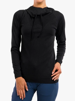 Bluza z kapturem damska Black Diamond Crux Hoody - carbon