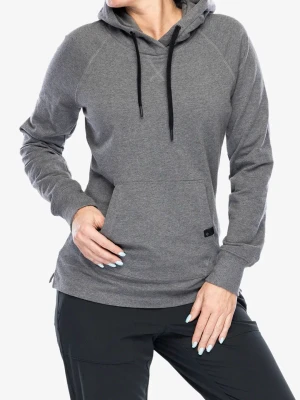 Bluza z kapturem damska Black Diamond Rays Pullover Hoody - charcoal heather