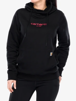 Bluza z kapturem damska Carhartt Force Lightweight Sweatshirt - black