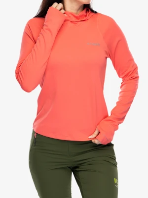 Bluza z kapturem damska Columbia Summit Valley Hoodie - juicy