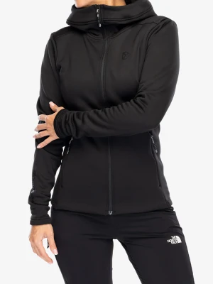 Bluza z kapturem damska Didriksons Anneli Full Zip 2 - black