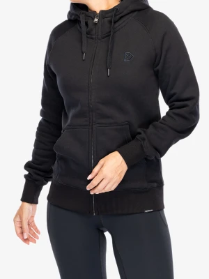 Bluza z kapturem damska Didriksons Ven Full Zip - black