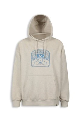 Bluza z kapturem damska EMS z nadrukiem, luźny krój - Grey