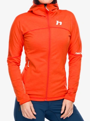 Bluza z kapturem damska Hannah Meda Hoody - spicy orange mel