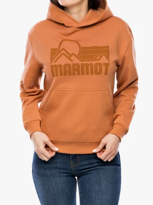 Bluza z kapturem damska Marmot Coastal Hoody - sunburn