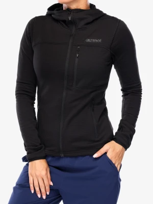 Bluza z kapturem damska Marmot Preon Hoody - black