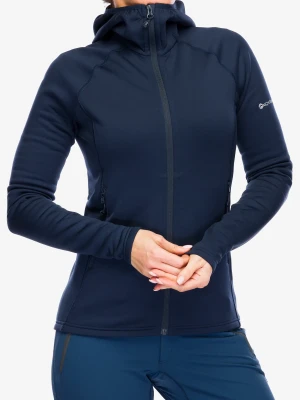 Bluza z kapturem damska Montane Fury Hoodie - eclipse blue