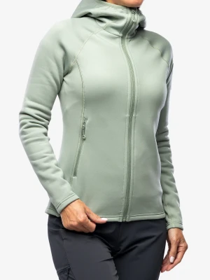 Bluza z kapturem damska Montane Fury Hoodie - pale sage