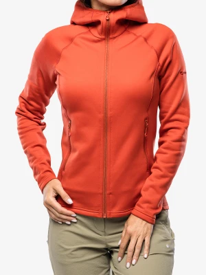 Bluza z kapturem damska Montane Fury Hoodie - saffron red