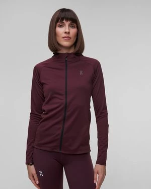 Bluza Z Kapturem Damska On Running Climate Zip Hoodie