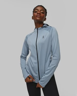 Bluza Z Kapturem Damska On Running Climate Zip Hoodie