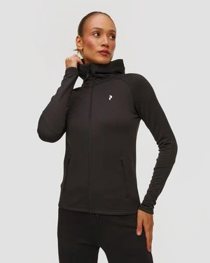 Bluza Z Kapturem Damska Peak Performance W Rider Essentials Zip Hood Czarna