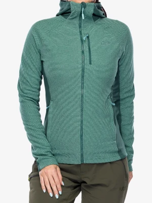 Bluza z kapturem damska Rab Capacitor Hoody - eucalyptus