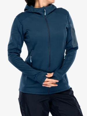 Bluza z kapturem damska Rab Modulus Hoody - tempest blue