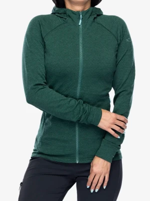 Bluza z kapturem damska Rab Nexus Hoody - green slate