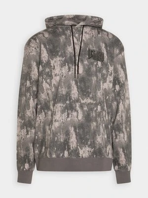 Bluza z kapturem DC Shoes szary melanż