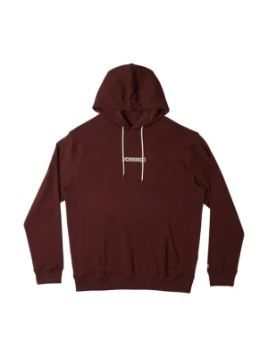 Bluza z kapturem DC Shoes czerwony
