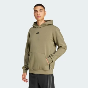 Bluza z kapturem Designed for Training Adidas Olive Strata