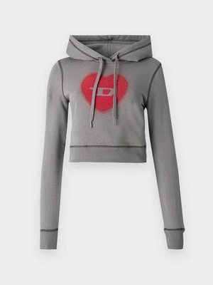 Bluza z kapturem Diesel taupe