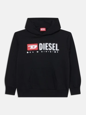 Bluza z kapturem Diesel czarny